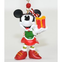 Minnie Mouse Christmas Dangle Decoration, Disneyland Paris